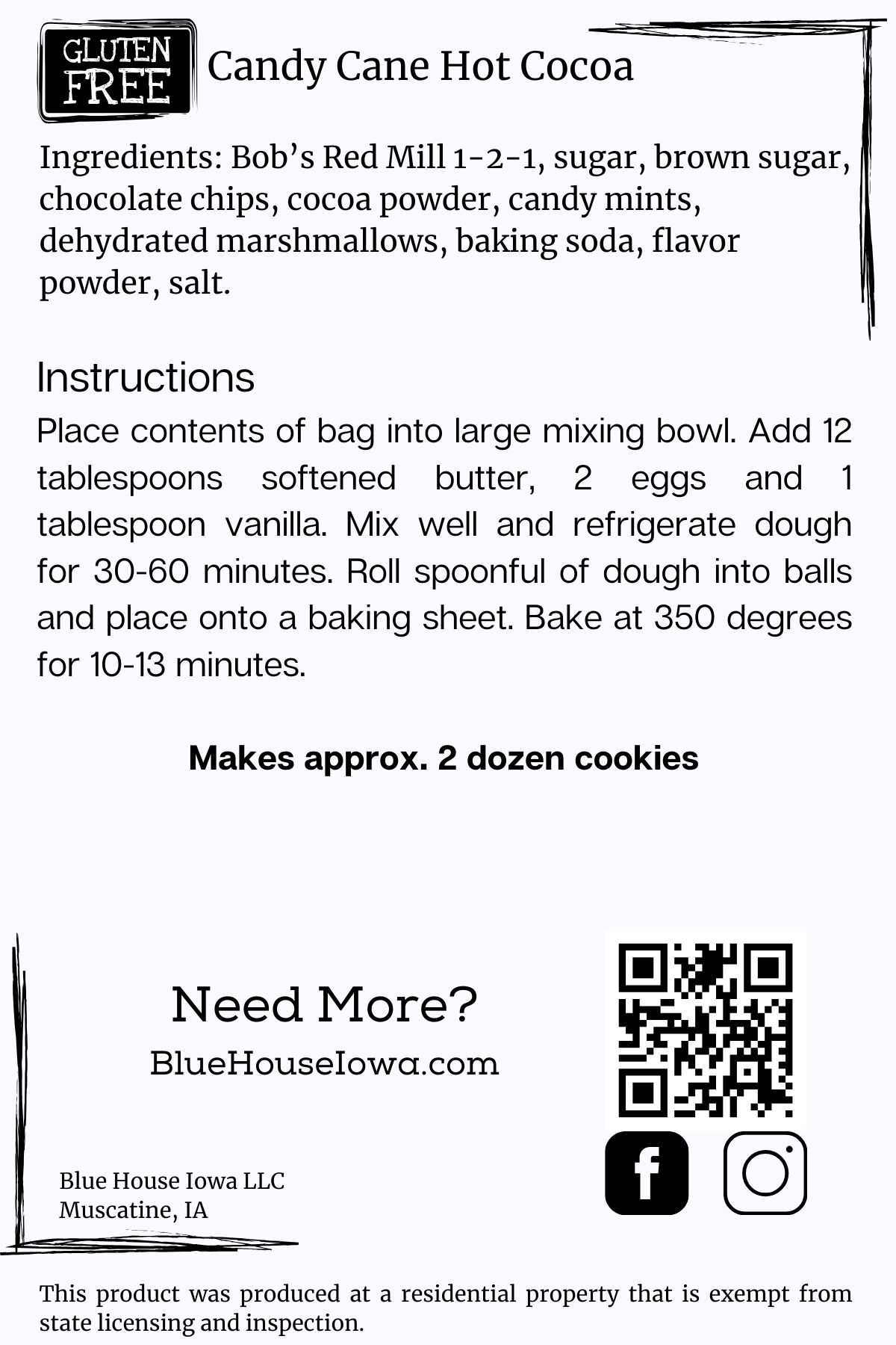 Gluten Free Candy Cane Hot Cocoa