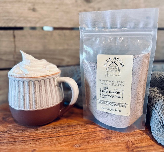 Dark Chocolate Raspberry Latte - Drink Mix (Sugar Free)