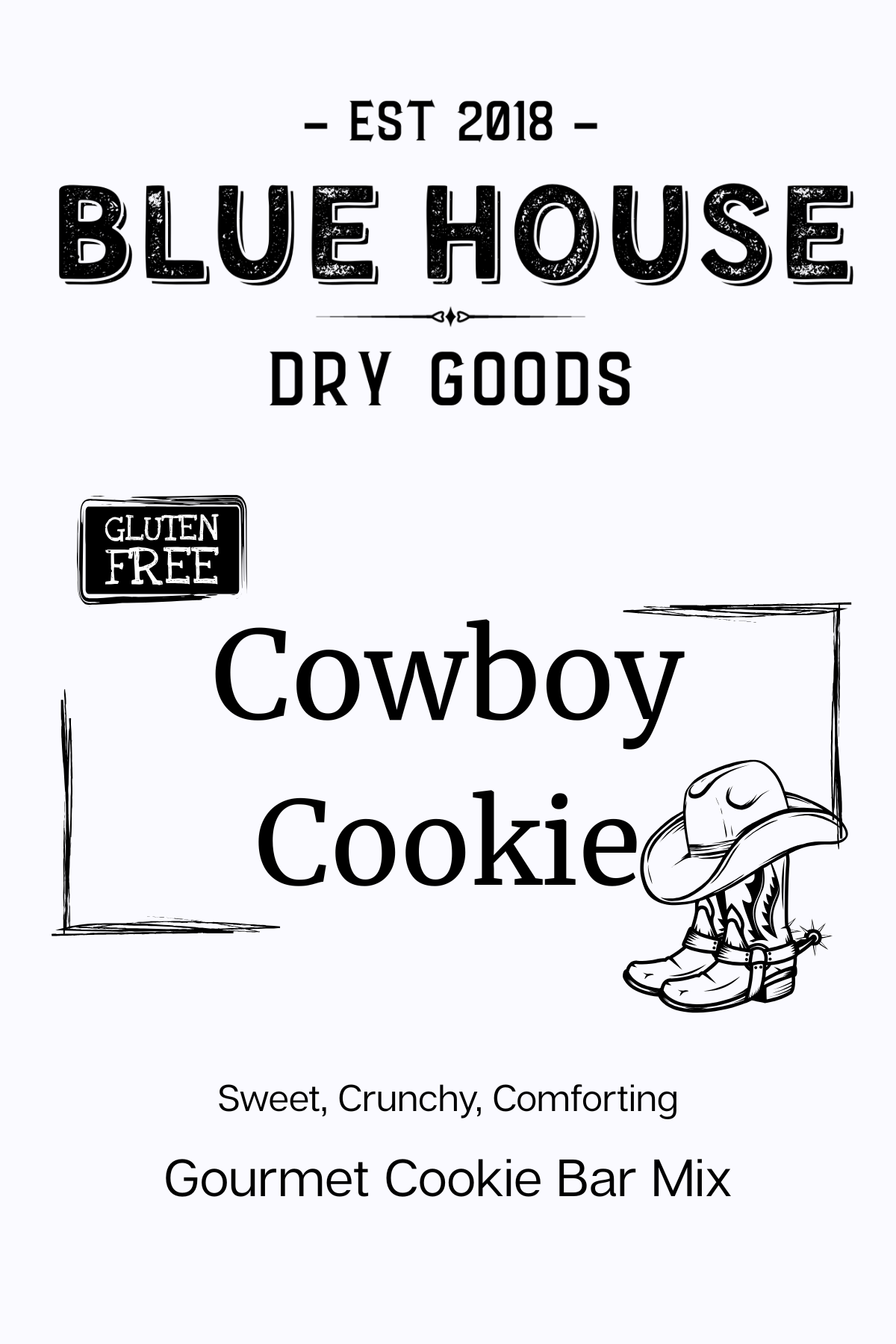 Gluten Free Cowboy Cookie Mix