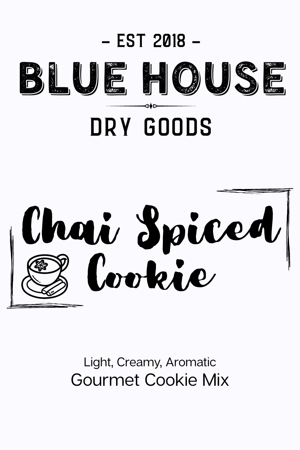Chai Spiced - Cookie Mix