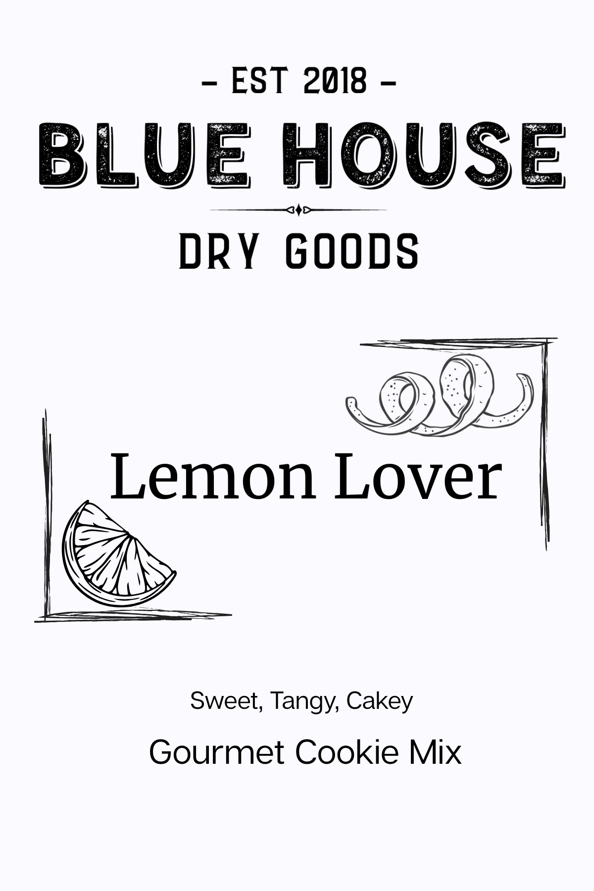 Lemon Lover - Cookie Mix