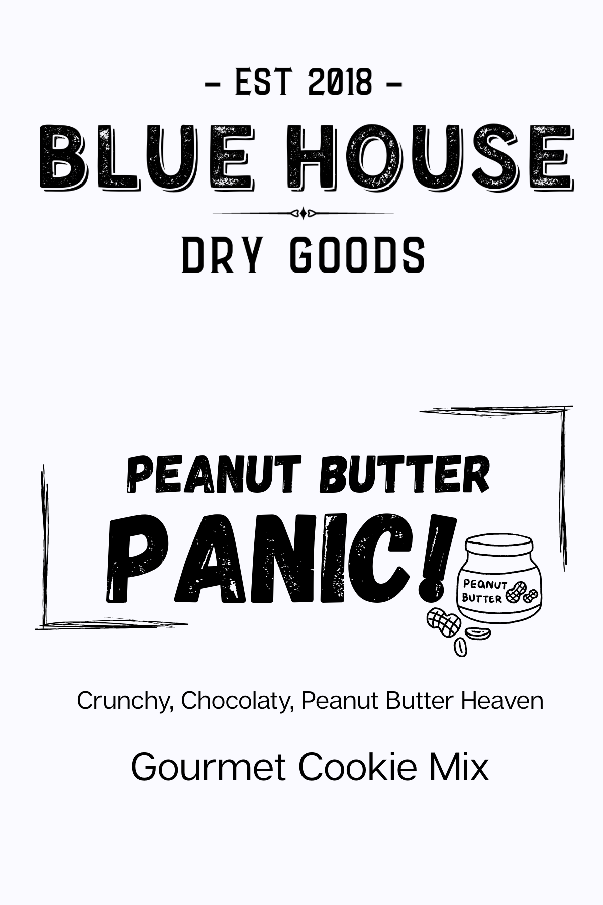 Peanut Butter Panic! - Cookie Mix
