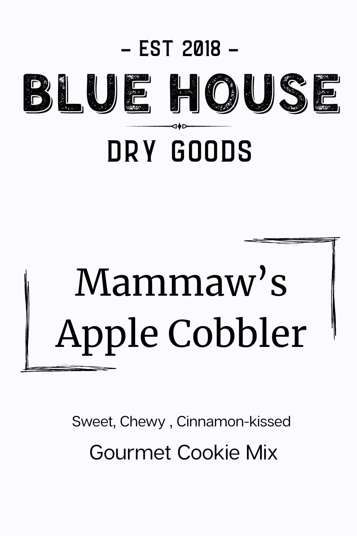 Mammaw's Apple Cobbler - Cookie Mix